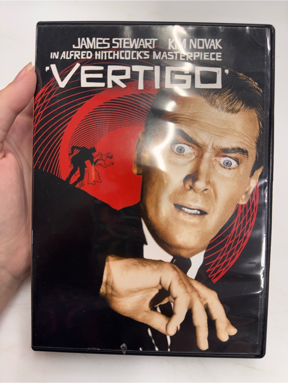 Vertigo (2012) DVD James Stewart Disc Movie Tested Working